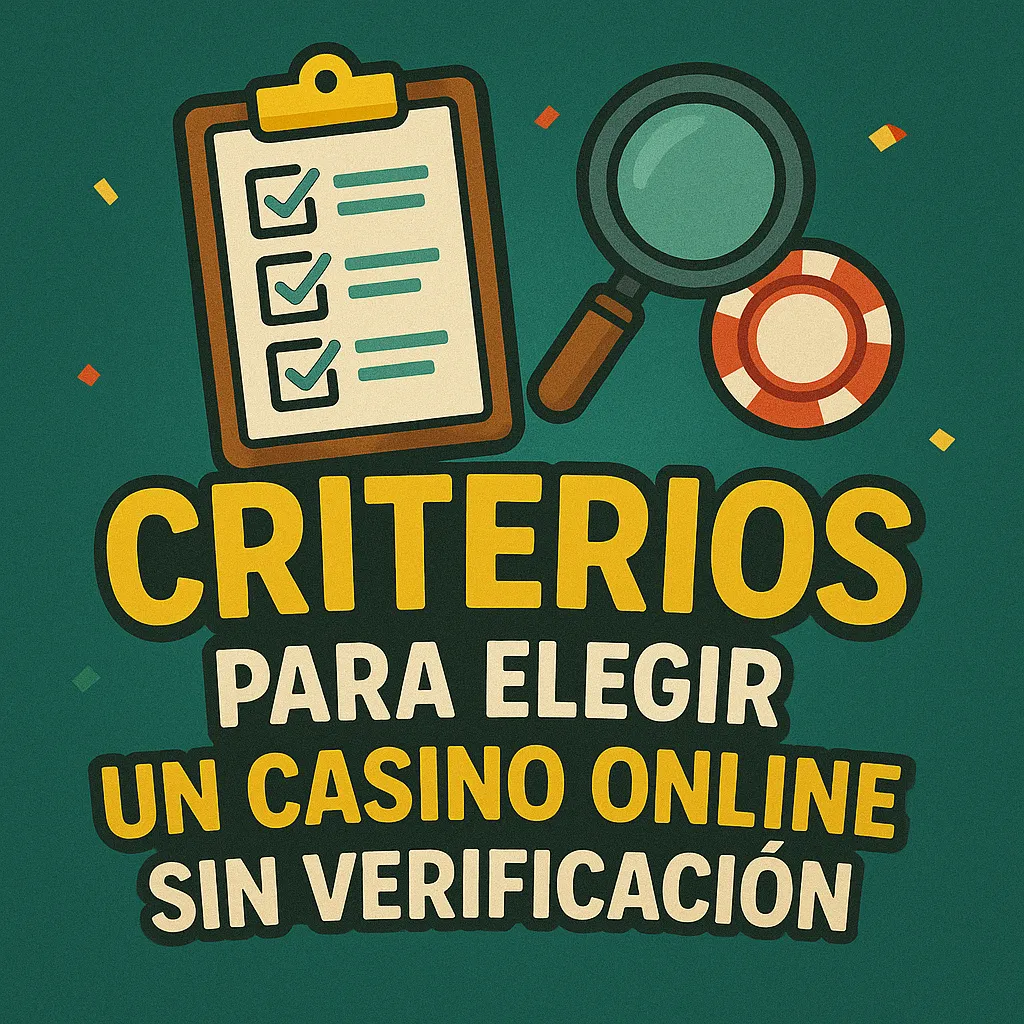 Criterios Para Elegir un casino online sin pasaporte